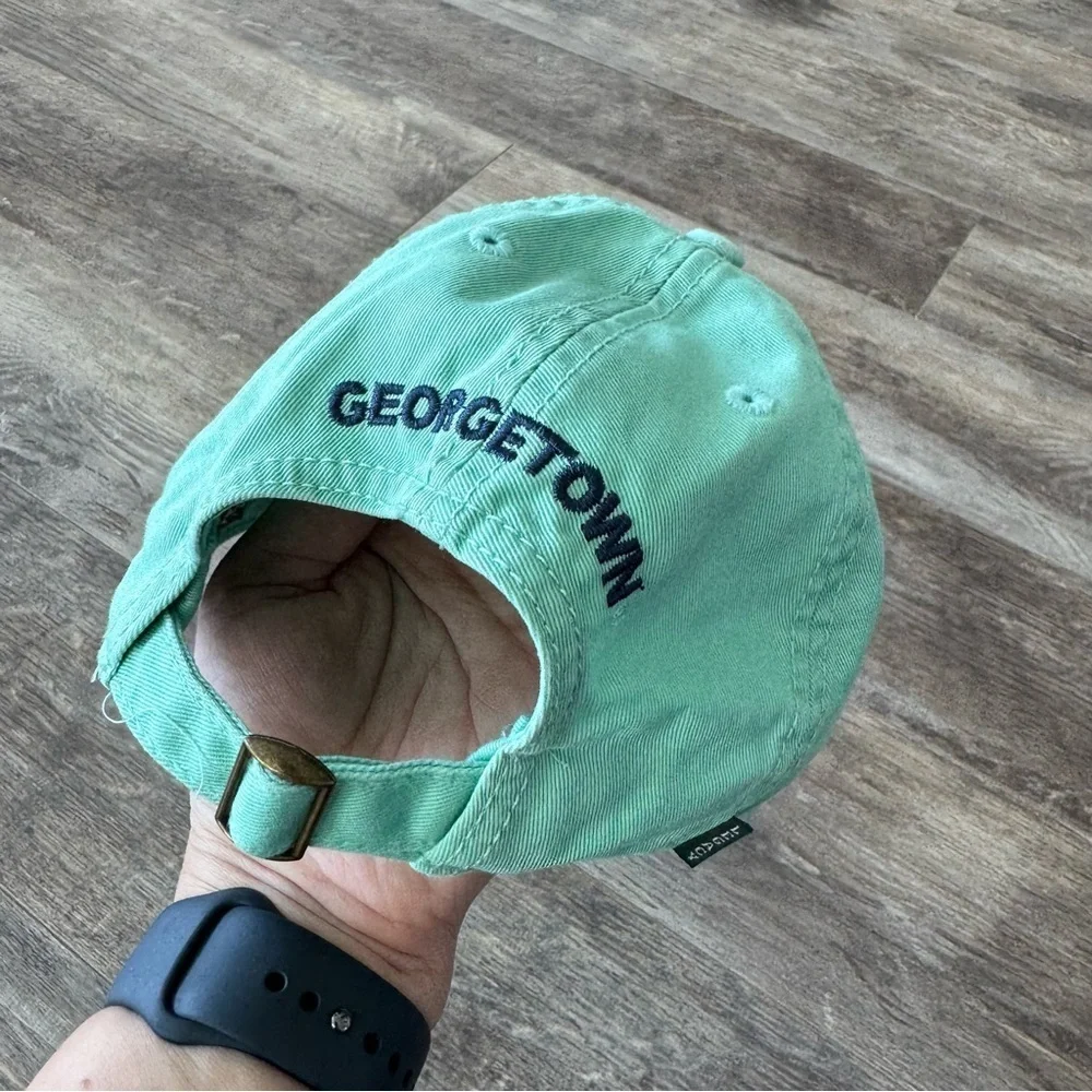 Like new! Georgetown University Mint Green Baseball Cap